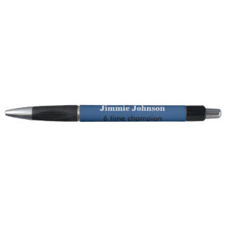 Jimmie Johnson six time champion pen