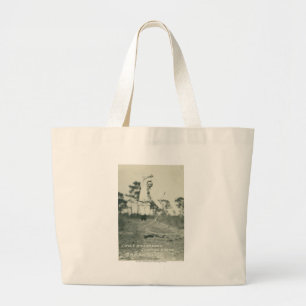 Jimmie Richardson jumping spoke. Large Tote Bag