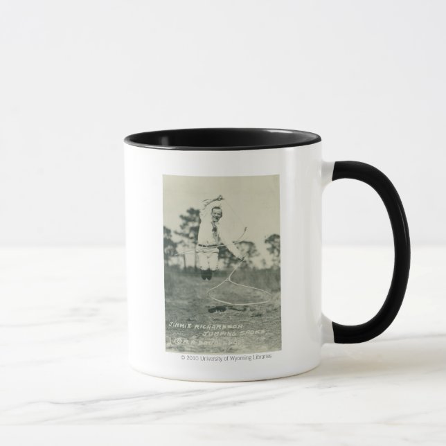 Jimmie Richardson jumping spoke. Mug (Right)