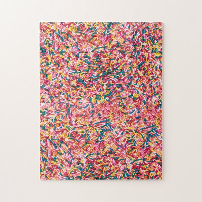 Jimmies Sprinkles Cupcake Food Fun | Jigsaw Puzzle (Vertical)
