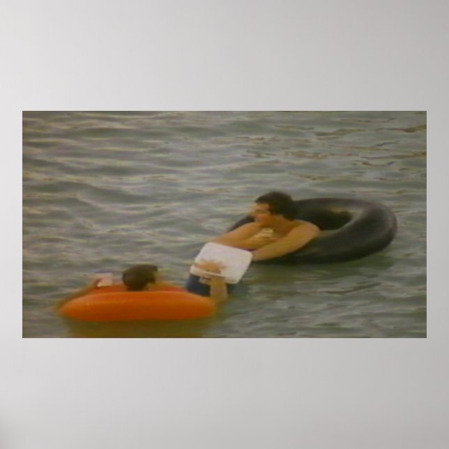 Jimmy Buffett concert 1985 me poster (Front)