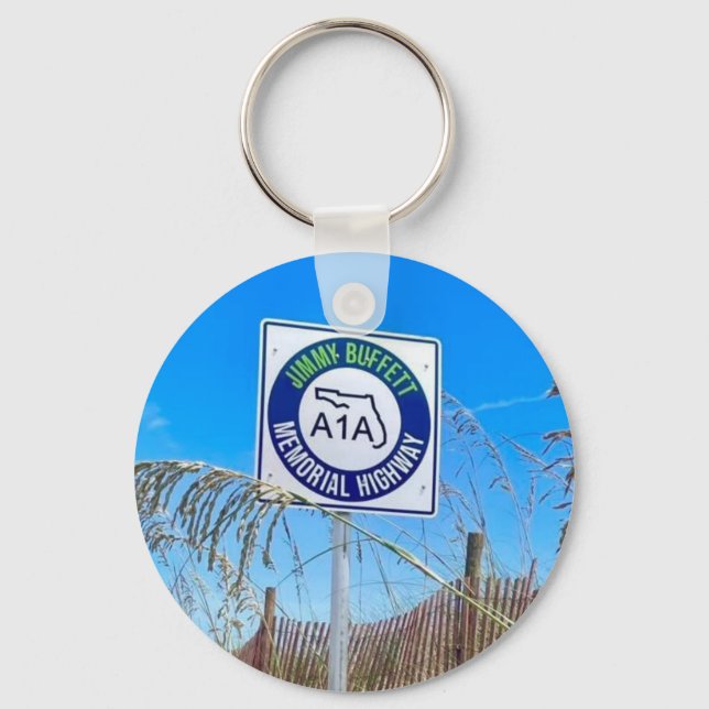 Jimmy Buffett  Key Ring (Front)