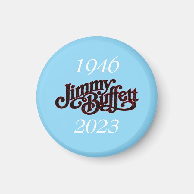 jimmy buffett  magnet (Front)