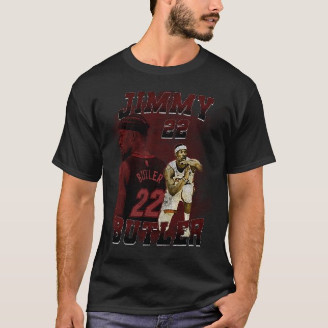Jimmy Butler Bootleg Vintage T-Shirt (Front)