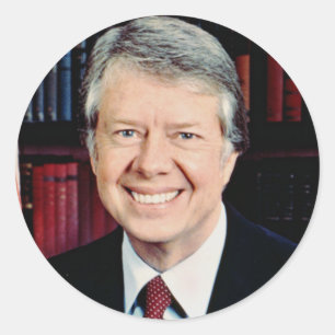 Jimmy Carter 39 Classic Round Sticker