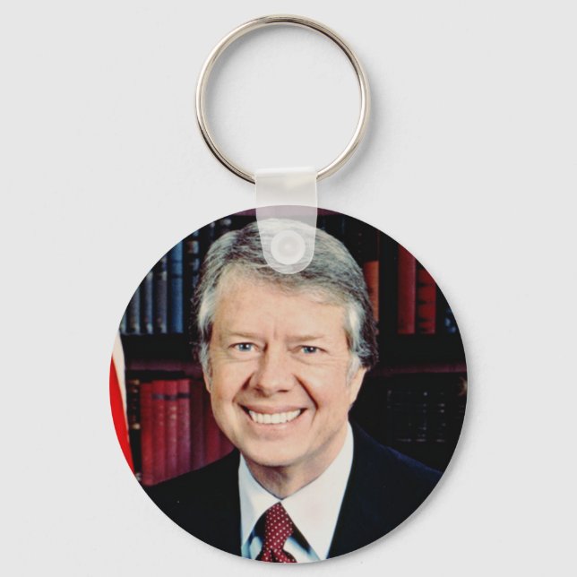 Jimmy Carter 39th US President Key Ring (Front)