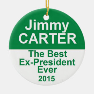 JIMMY CARTER CERAMIC ORNAMENT