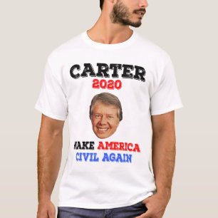 Jimmy Carter Make America Civil Again Democrat Gif T-Shirt