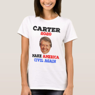 Jimmy Carter Make America Civil Again Democrat Gif T-Shirt