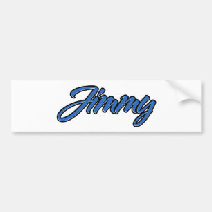 Jimmy Name blue Aufkleber Sticker Autoaufkleber