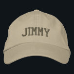 Jimmy Name Embroidered Baseball Cap / Hat<br><div class="desc">Jimmy Name Embroidered Baseball Cap / Hat, by 369MyName. Customise It!</div>