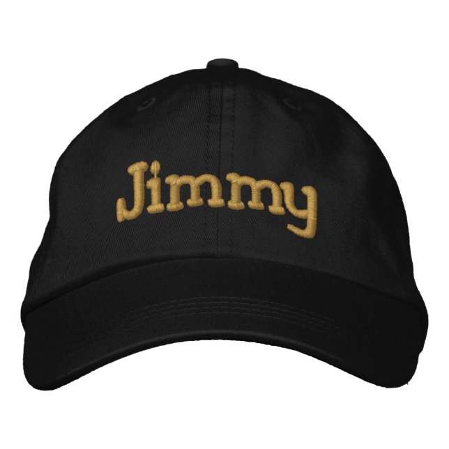 Jimmy Personalised Baseball Cap / Hat (Front)
