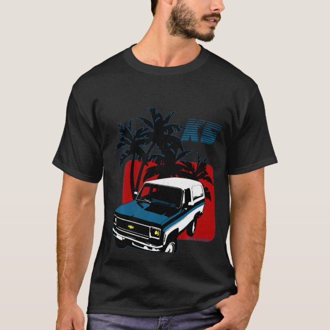 Jimmy Squarebody Truck Suburban Blazer Silverado K T-Shirt (Front)
