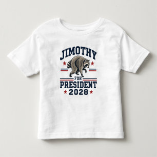 Jimothy for president 2028 toddler T-Shirt