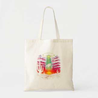 Jimothy Meme Racoon Ufo Abduction Retro Funny Tote Bag