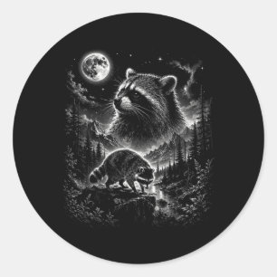 Jimothy Racoon Funny Jimothy From Seattle Team Classic Round Sticker