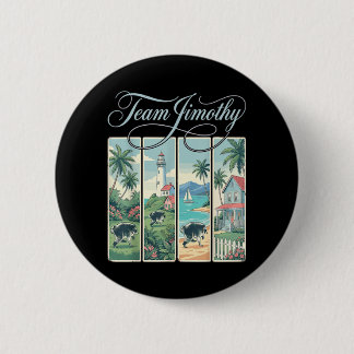 Jimothy Racoon Funny Trash Panda Team Jimothy 6 Cm Round Badge