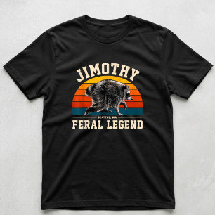 Jimothy Racoon Seattle Feral Legend Meme T-Shirt