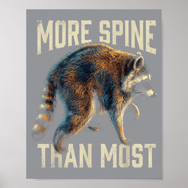 Jimothy The Racoon Image Poster (Front)