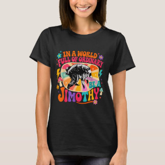 Jimothy The Seattle Racoon Funny Trash Panda Meme T-Shirt