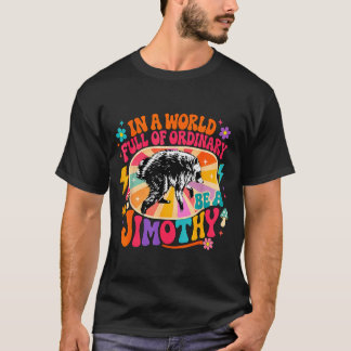 Jimothy The Seattle Racoon Funny Trash Panda Meme T-Shirt