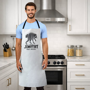 Jimothy Viral Racoon Funny Trash Panda Wildlife Apron