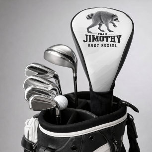 Jimothy Viral Racoon Funny Trash Panda Wildlife Golf Head Cover