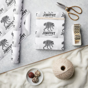 Jimothy Viral Racoon Funny Trash Panda Wildlife Wrapping Paper