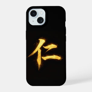 Jin (仁) – One of the Seven Virtues of Bushidō  iPhone 15 Case