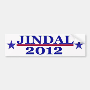 Jindal 2012 Bumper Sticker