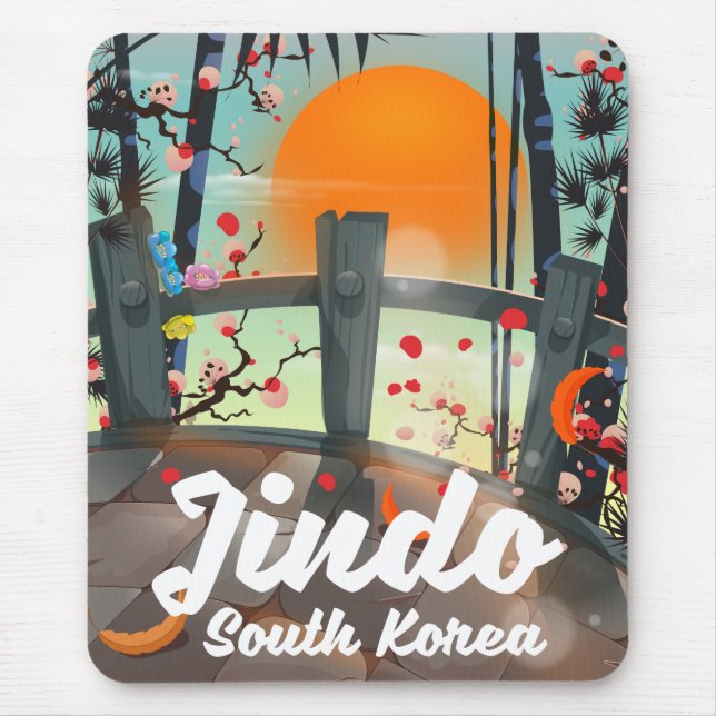 Jindo South korea Mouse Pad (Front)