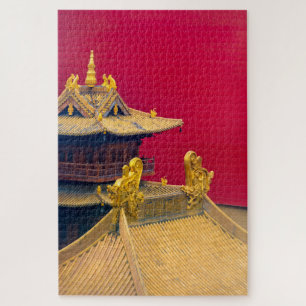 Jing'an Temple, Shanghai, China Jigsaw Puzzle