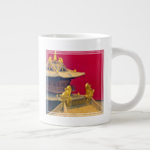 Jing'an Temple, Shanghai, China Large Coffee Mug