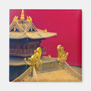 Jing'an Temple, Shanghai, China Magnet