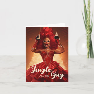 Jingle All the Gay! Ho Ho Ho! Card