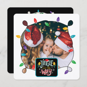 Jingle all the way (add your photos) Holiday Card