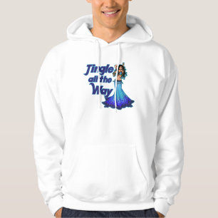 Jingle All the Way Belly Dancer Hoodie