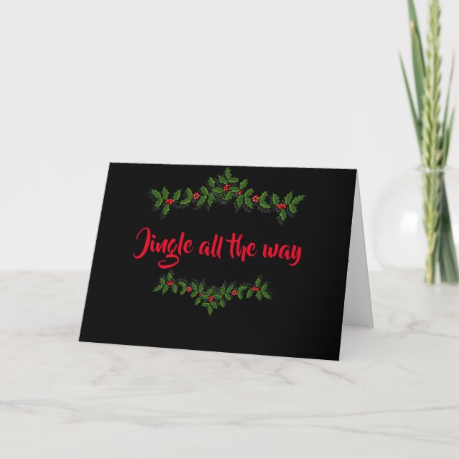 Jingle All The Way Card (Front)