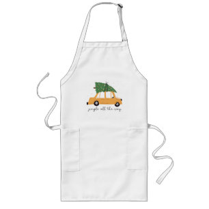 Jingle All The Way Christmas  Long Apron