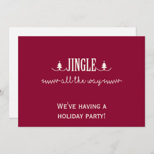 Jingle All The Way Invitation