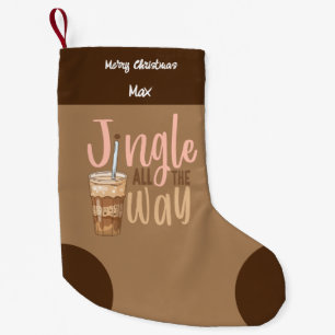 Jingle All the Way Personalised Kids Small Christmas Stocking