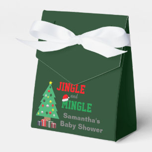 Jingle And Mingle Baby Shower Favour Box