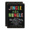 Jingle and Mingle Christmas Party Holidays Invite