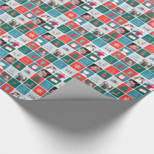 Jingle and Mingle Holiday Photo Giftwrap Wrapping Paper