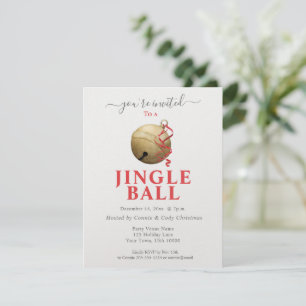 JINGLE BALL, Holiday Invitation /Jingle Bell