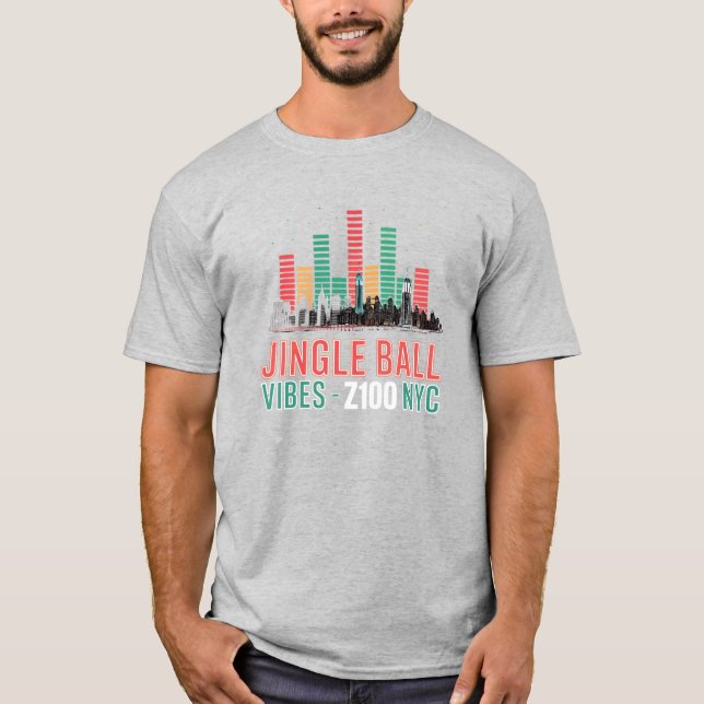 Jingle Ball NYC T-Shirt For everyone (Front)