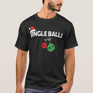 Jingle Balls Christmas - Matching Couple Chestnuts T-Shirt