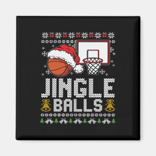 Jingle Balls Ugly Christmas Pajama Cool Sport X-Ma Magnet
