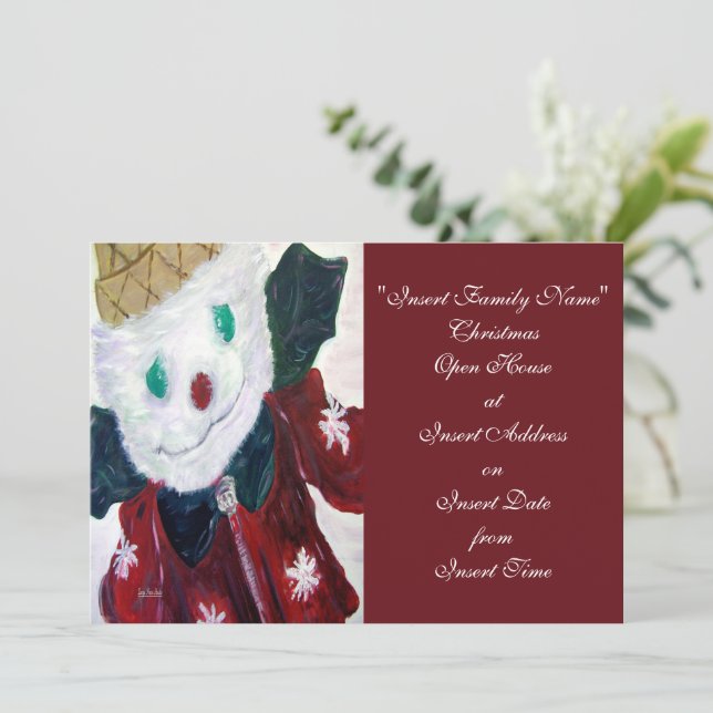 Jingle Bear Holiday Card (Standing Front)