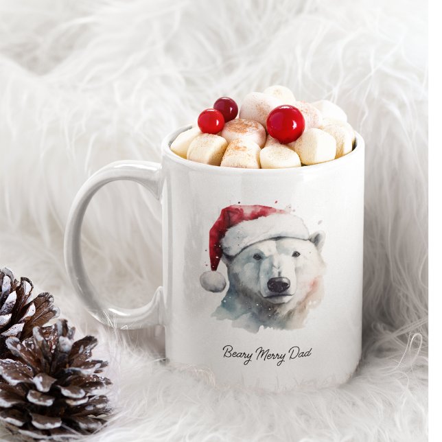 Jingle Bear Joy, custom Coffee Mug (Creator Uploaded)